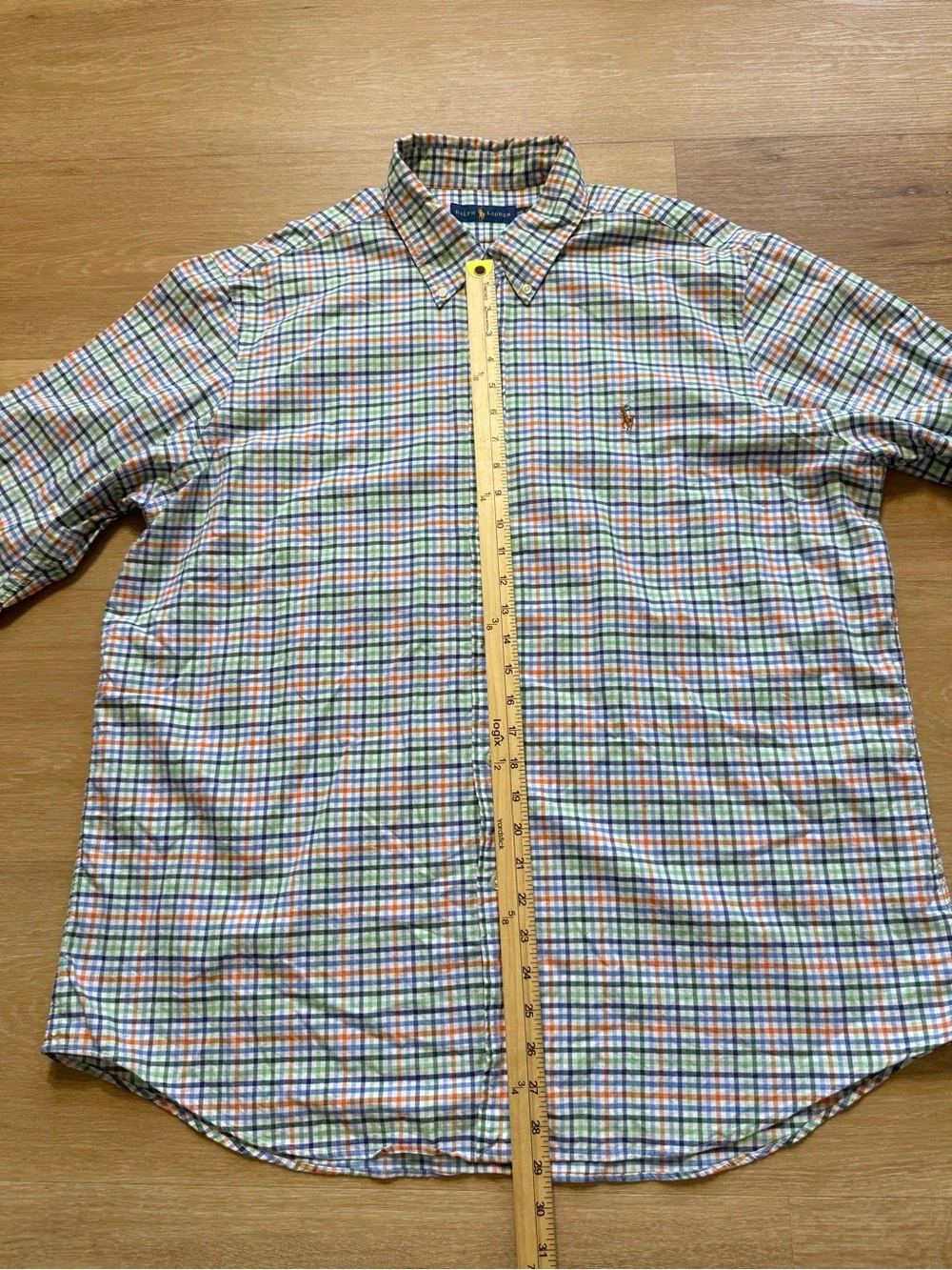 Polo by Ralph Lauren Men’s Multicolor Plaid Button-Down Shirt - White Base